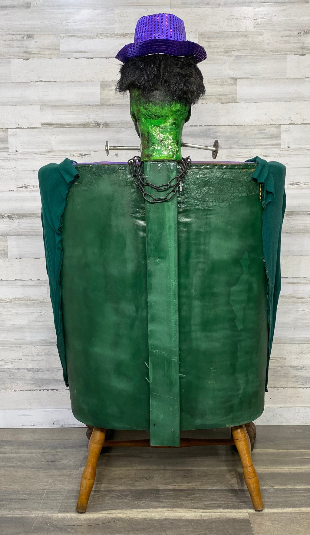 Custom Frankenstein Gothic Zombie Chair