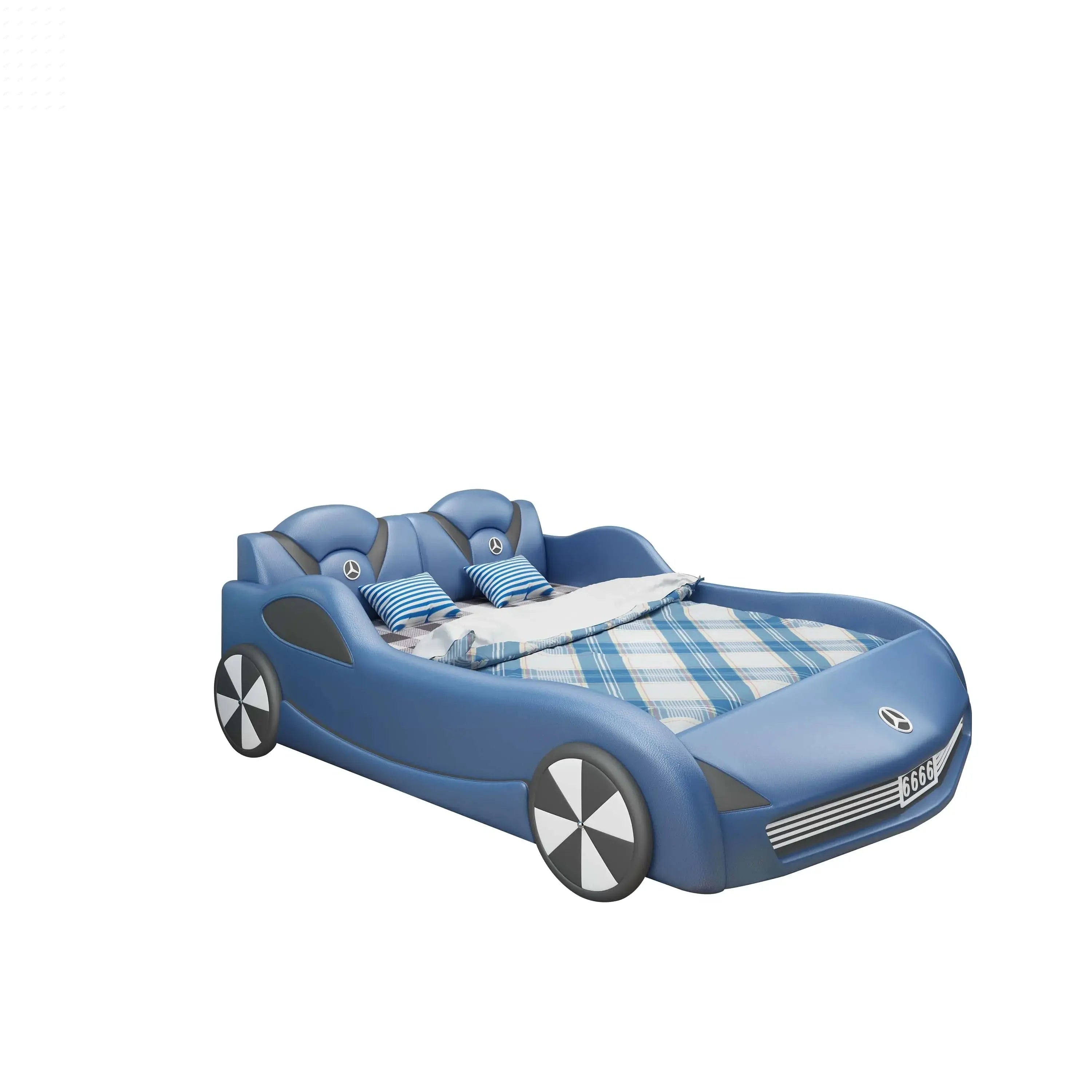 Kids Luxury Car Bed - Stylish Children's Bed with Integrated Storage