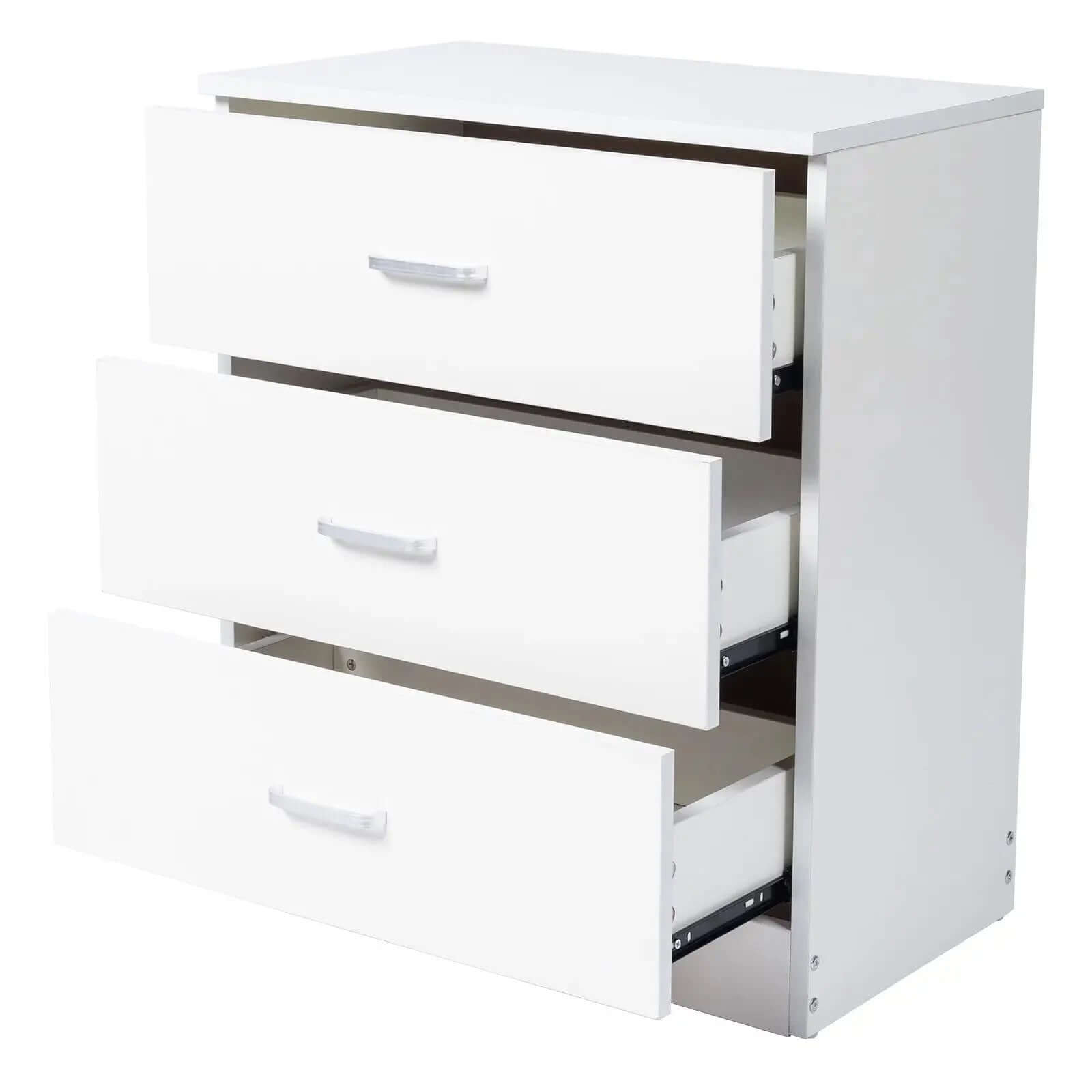 Elegant 3-Drawer White Dresser