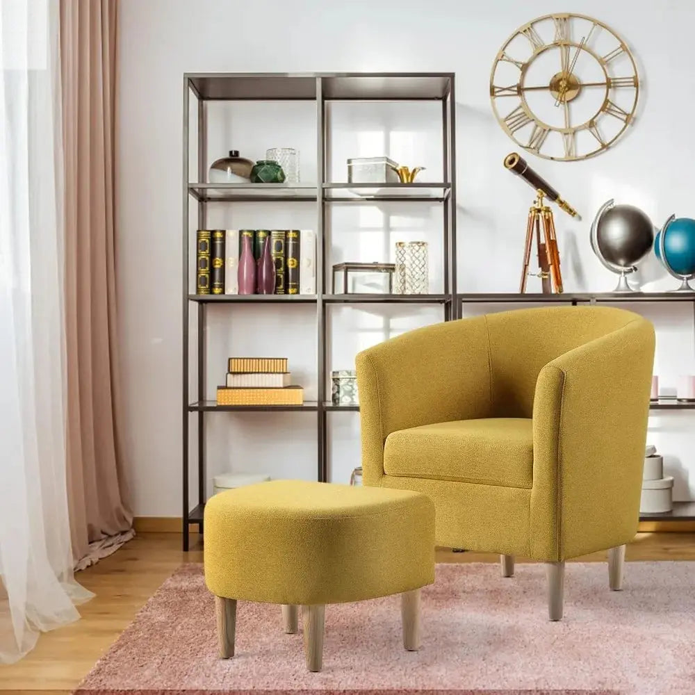 Modern Accent Chair, Upholstered Arm Chair